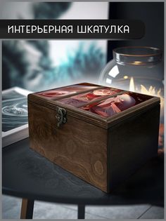 Шкатулка интерьерная Тройная для украшений универсальная 22x17x12 см Genshin Impact - 33 Бруталити