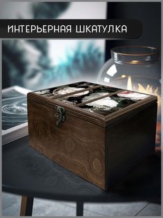 Шкатулка интерьерная Бруталити 22x17x12 см Цветы пионы 14