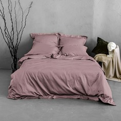 Комплект постельного белья BELLEHOME "Стефания Mokko", 1,5 спальный, 100% хлопок