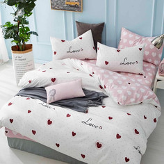 Постельное белье из сатина TANGO TS01-X274 50х70 (1шт) и 70х70 (1шт) 1,5-спальное