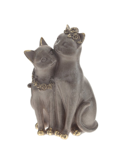 Фигурка декоративная Remecoclub Кошки, из полимера, 22x14x12 см