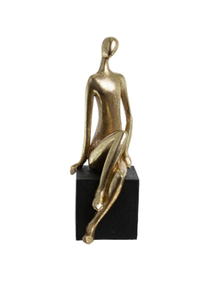 Фигурка декоративная Remecoclub Девушка, из полимера, 38x13x15 см