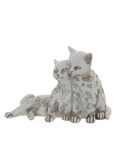 Фигурка декоративная Remecoclub Коты, из полимера, 13x17,5x8 см