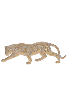 Фигурка декоративная Remecoclub Леопард, из полимера, 8x31x8 см