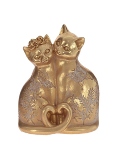 Фигурка декоративная Remecoclub Кошки, из полимера, 18,5x15x8,5 см