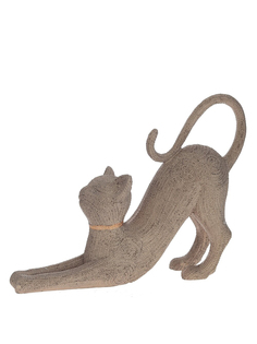 Фигурка декоративная Remecoclub Кошка, из полимера, 18,5x25x6 см