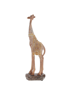 Фигурка декоративная Remecoclub Жираф, из полимера, 29x9x5,5 см