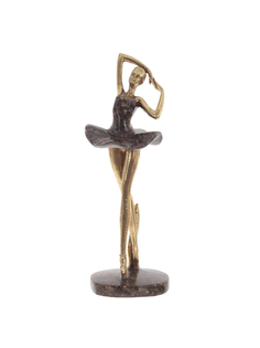 Фигурка декоративная Remecoclub Балерина, из полимера, 28x9x9 см