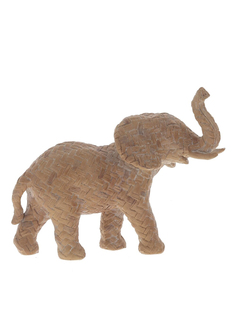 Фигурка декоративная Remecoclub Слон, из полимера, 15x17x8 см