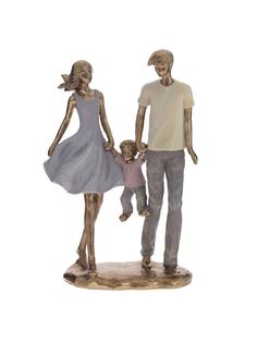 Фигурка декоративная Remecoclub Семья, из полимера, 24,5x17x7 см