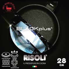 Сковорода Risoli BLACKplus 28 см индукция