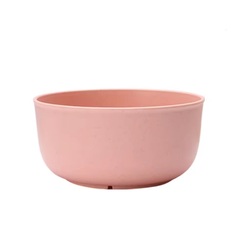 Миска из пшеничной соломы GoGreenWithUs, 11,3х6 см, 1 шт, розовая