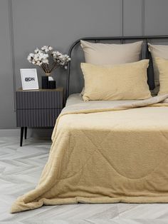 Комплект с одеялом KAZANOV.A “Teddy Super Soft” (экрю), евро Kazanov.A.