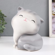 Фигурка Котенок Высота 17 см, ширина 13 см, длина 14 см No Brand