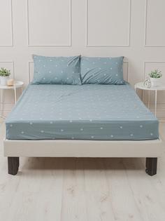 Простыня на резинке 160х200,перкаль, YERRNA, с2077шв209861