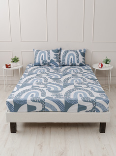 Простыня на резинке 160х200,перкаль, YERRNA, с2077шв211911