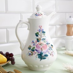 Кувшин 10081456 Клубничка 2, с крышкой, 2 л, 10x27 см, 1 сорт No Brand