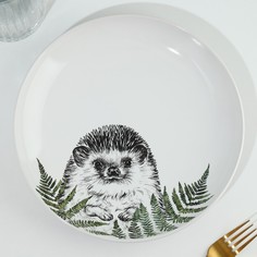 Тарелка Dolce Ceramo Ёжик 22.5 см