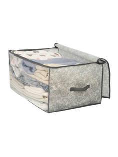 Короб для хранения Еврогарант Grey Flower 60х50х35 см