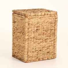 Корзина плетеная, 46х34х59 см, камыш No Brand