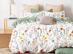 Постельное белье Cleo Satin de Luxe, наволочки 50х70 и 70х70