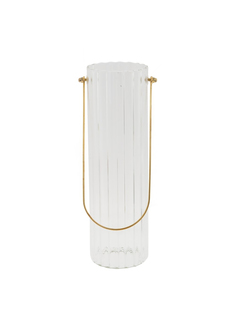 Ваза для цветов Remecoclub, стеклянная, 25 см