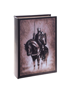 Шкатулка-книга с замком Remecoclub, деревянная, 18x7x27 см