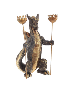 Подсвечник Дракон Remecoclub, из полимера, 40 см