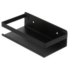Полка Diadonna черная 20см прямая D7201-20В