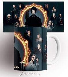 Кружка с принтом Песочный человек the sandman serial 330 мл No Brand