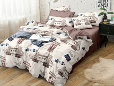 Постельное белье Cleo Pure Cotton евро поплин наволочки 50х70 70х70