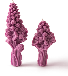 Свеча ароматическая Цветок маленький с ароматом черничного чизкейка Unification Love