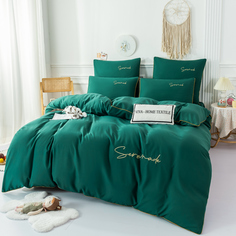 Комплект постельного белья VIVA-HOME TEXTILE 1,5 спальный, сатин хлопок