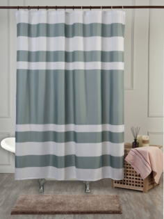 Штора для ванной PRIMANOVA с утяжелителем, 180х200