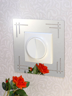 Рамка под выключатель Ваша Светлость 5 хром