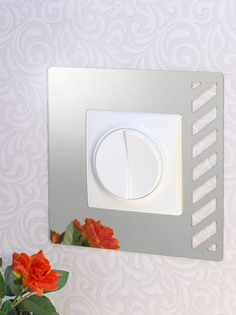 Рамка под выключатель Ваша Светлость 4 хром