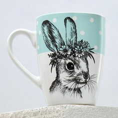 Кружка Dolce Ceramo Зайка 350 мл