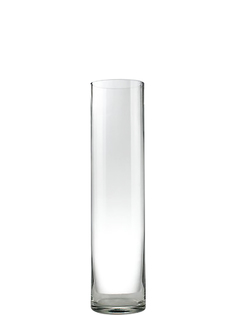 Ваза для цветов Neman Цилиндр стеклянная 14 см прозрачная