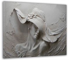 Модульная картина Модуль В дом Фреска с девушкой 30x40 см MK10176_K