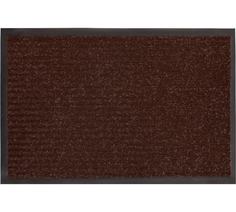 Коврик придверный 40x60 влаговпитывающий Floor mat Стандарт 450гр/1, 15мм, коричневый Kovroff