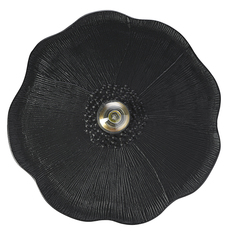 Светильник настенный d46 см бра лампа цветок Wildflower черный Bergenson Bjorn