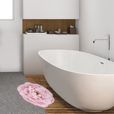 Коврик для ванной Этель Bloom with grace 67х572см, 100% п/э, велюр