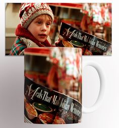 Кружка с принтом Один дома home alone кевин маккалистер фильм новый год 330 мл. No Brand