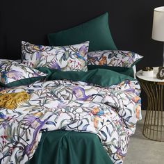 Постельное белье VIVA-HOME TEXTILE сатин комплект ЕВРО, 4 наволочки