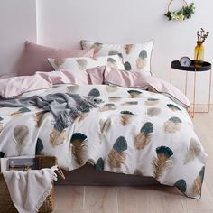Постельное белье VIVA-HOME TEXTILE Премиум сатин 100% хлопок, комплект ЕВРО, 4 наволочки