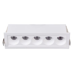 Светильник потолочный встраиваемый De Markt белый LED Информ 851010501