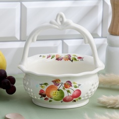 Конфетница 10359841 Яблочный спас, 16,5 х 15 см, 380 мл No Brand