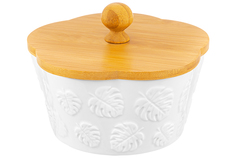 Банка для печенья Elan Gallery Тропики 760 мл 14,8х14,8х11,5 см