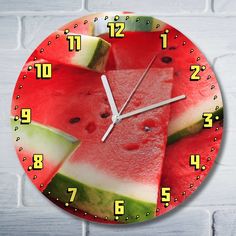 Настенные часы Бруталити Еда Арбуз - 9149