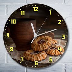 Настенные часы Бруталити Еда Печенье - 9155